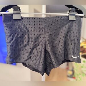 Nike Women's Black Mesh Swim Shorts